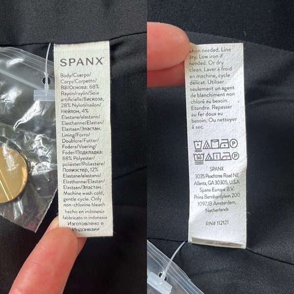 SPANX Perfect Asymmetrical Tailored Blazer Size Small NWT - Picture 14 of 16